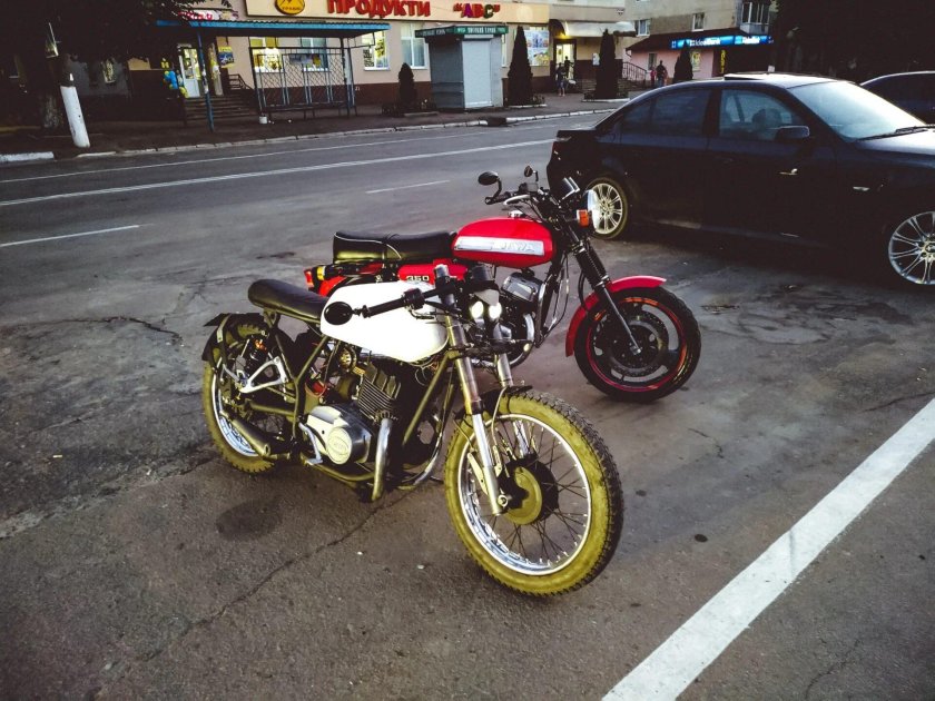 Ява 350 638 кастом