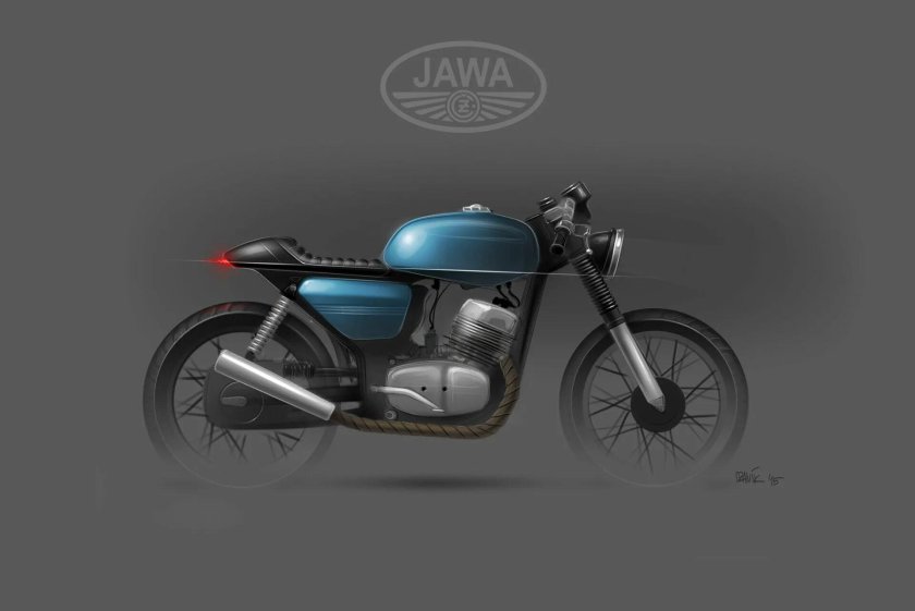 Ява 350 кафе рейсер