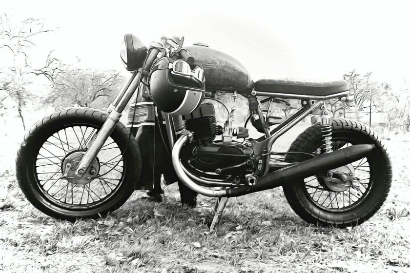 Ява 350 cafe racer