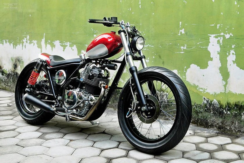Боббер мотоцикл Ява