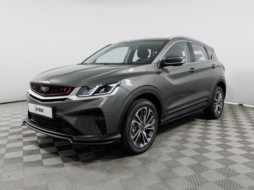 Geely coolray 2024 серый