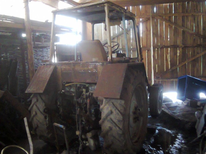 МТЗ 80 С кабиной от ЮМЗ