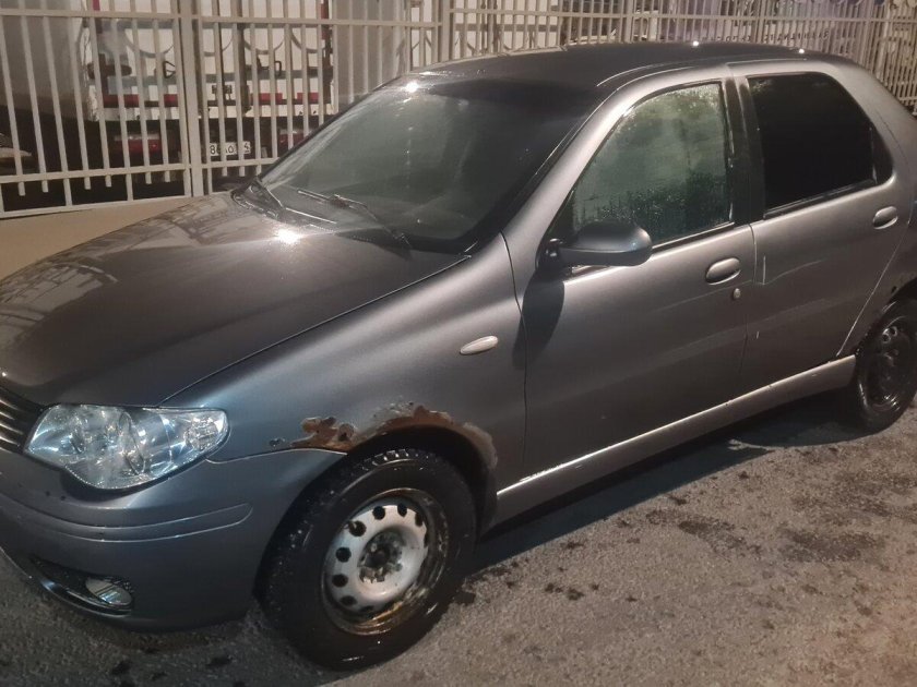 Фиат Альбеа серый