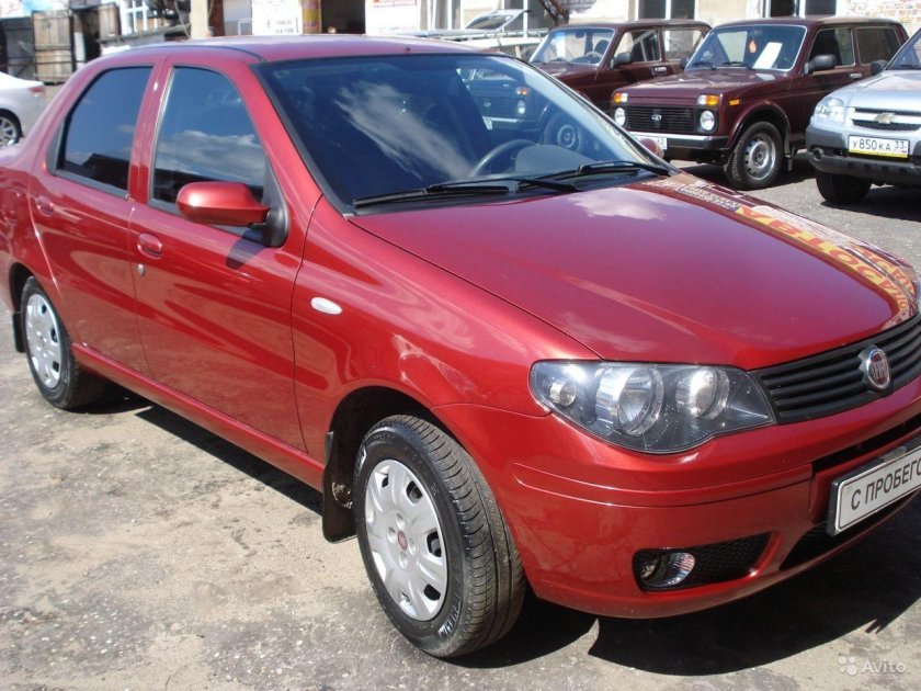 Цвет Фиат Альбеа