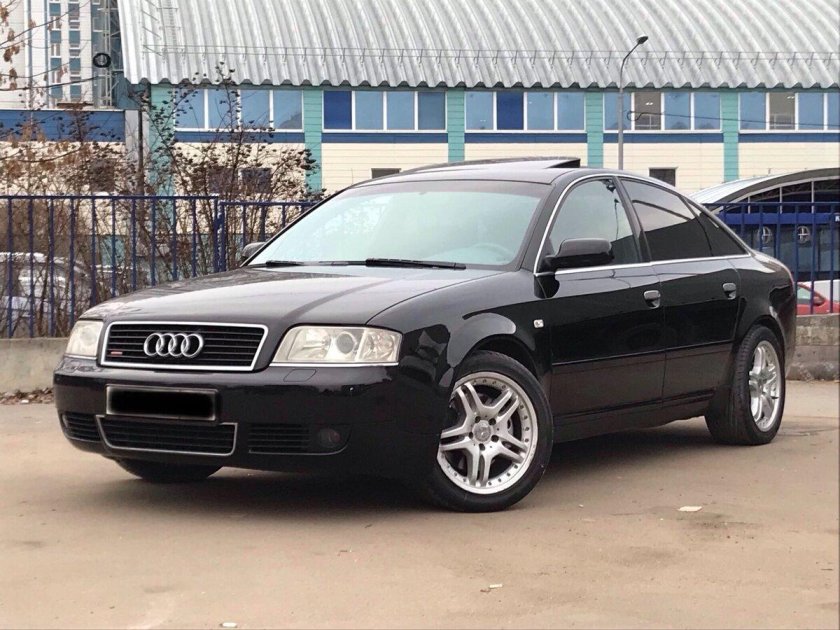 Audi a6 2002 черный