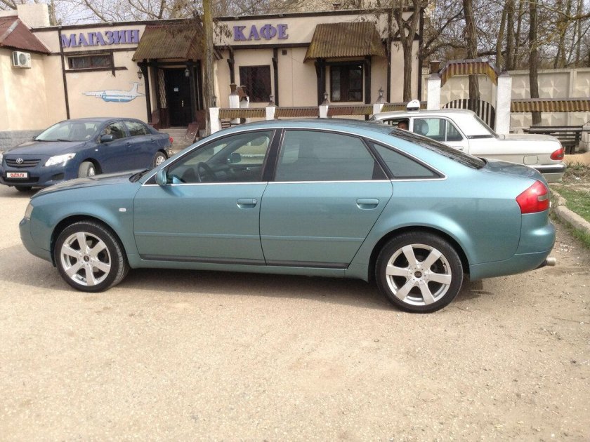 Ауди а6 1998 зеленая