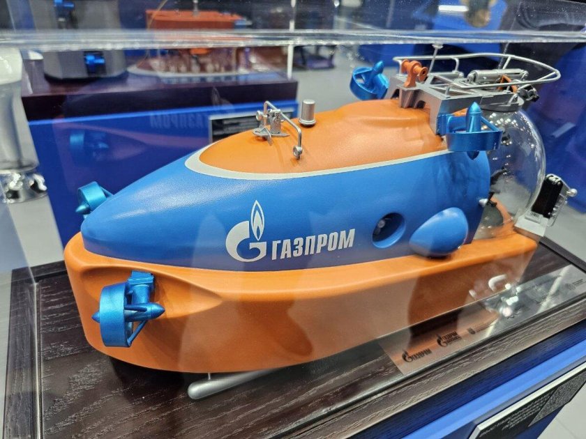 Обитаемый подводный аппарат газпром