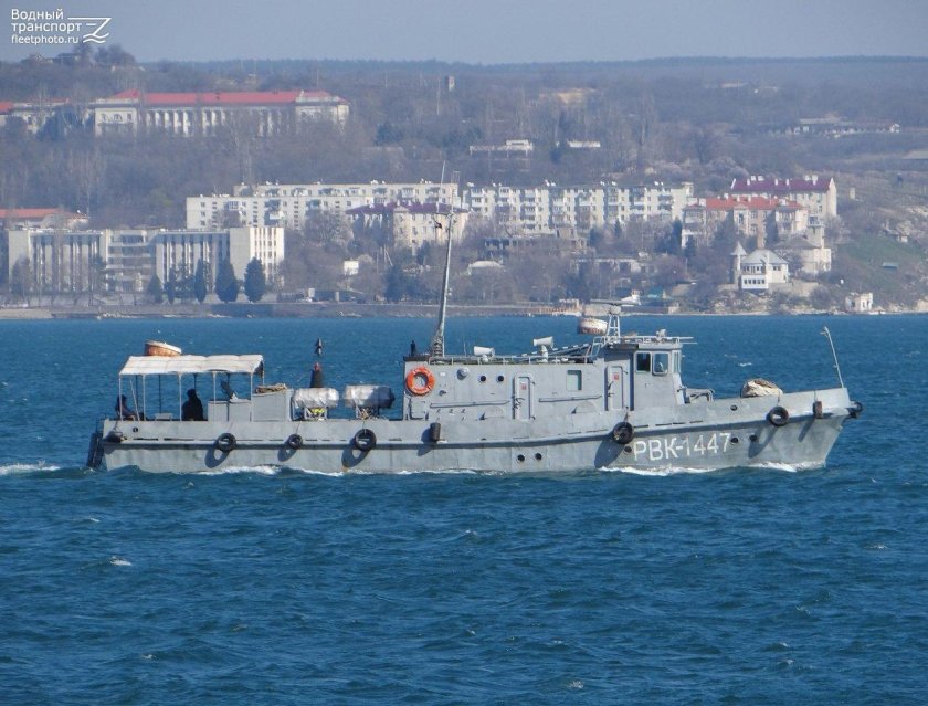 Рейдовый водолазный катер рвк-1447
