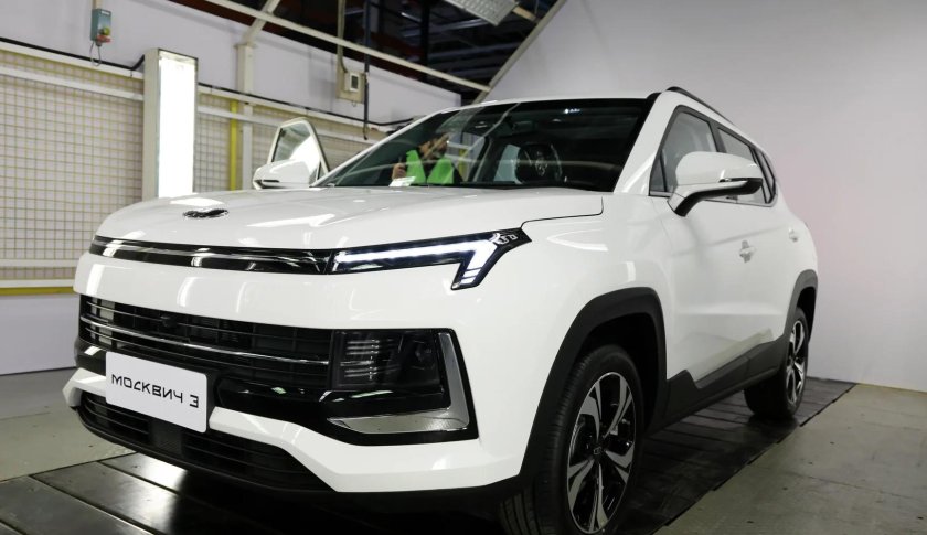 Москвич 3е электромобиль