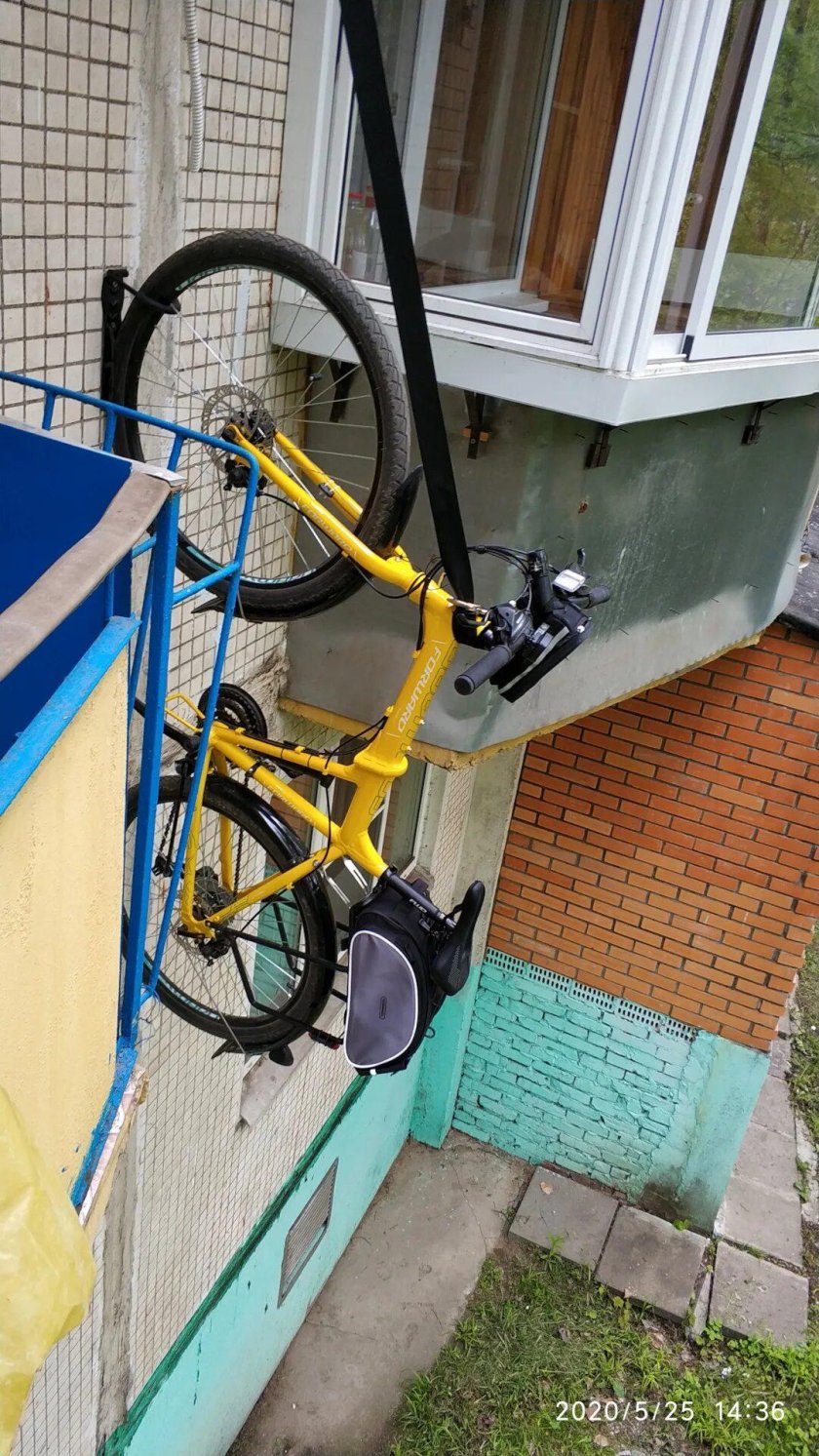 Крепление для велосипеда в подъезде