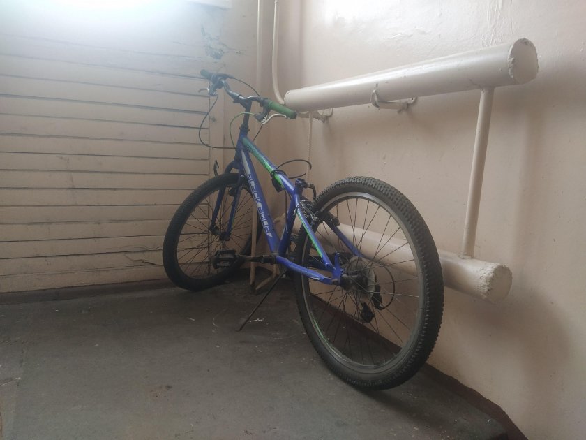 Хранение велосипеда в подъезде