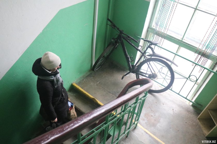 Лестничная площадка в подъезде