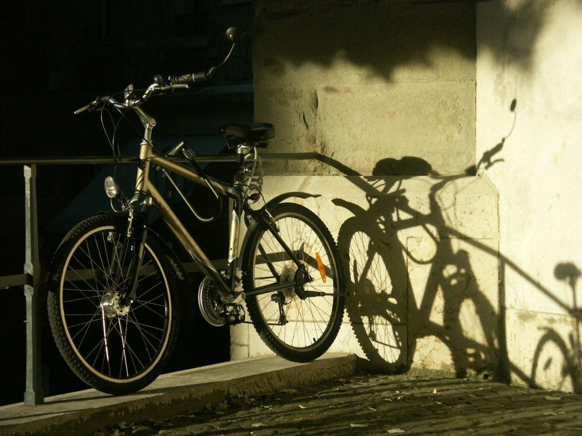 Велосипед возле