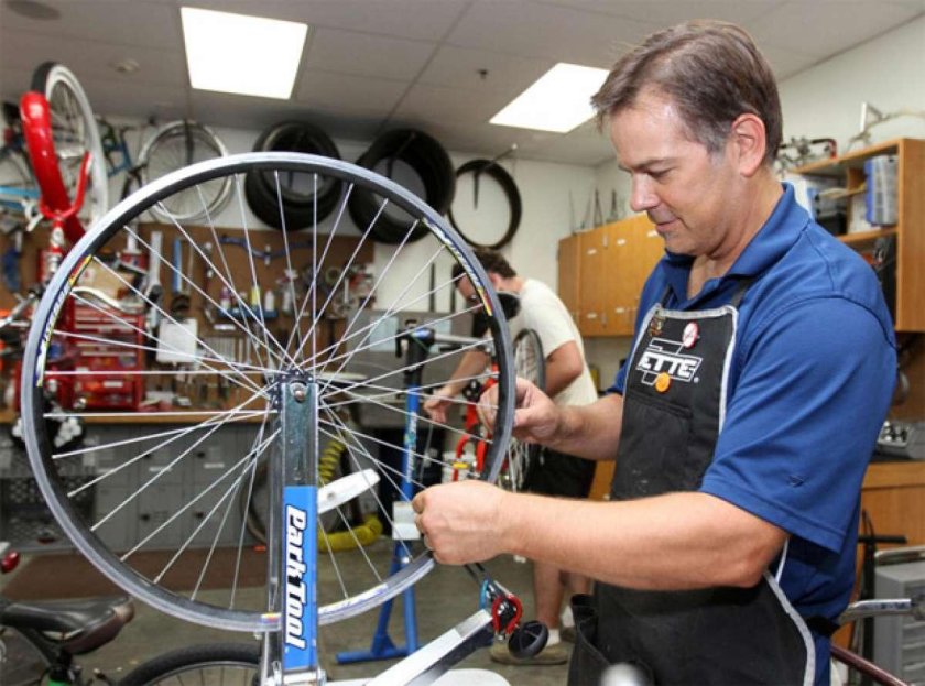 Починка велосипеда