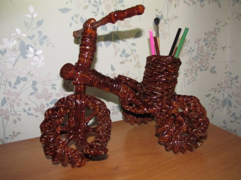 Поделка велосипед