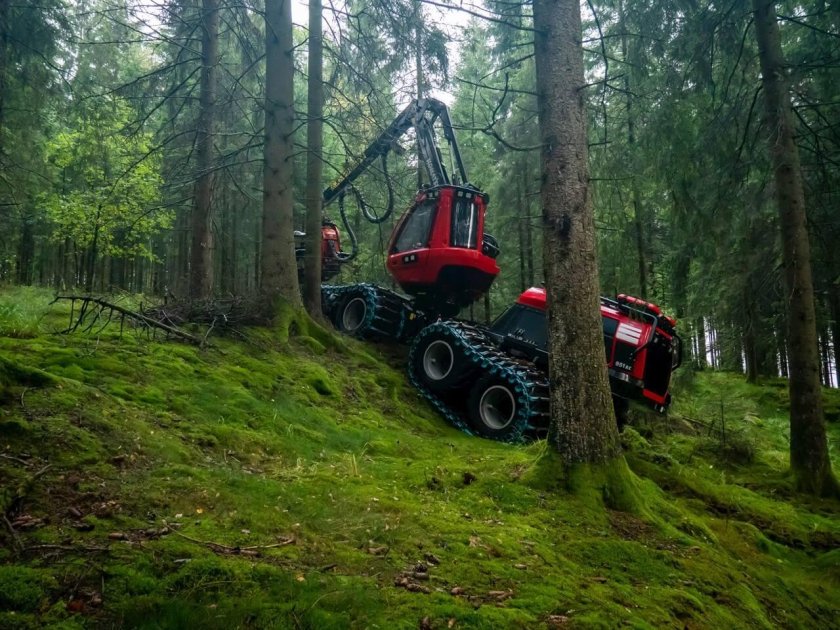 Харвестер komatsu 901xc