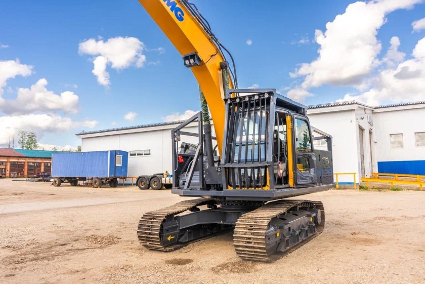 Гусеничные экскаваторы