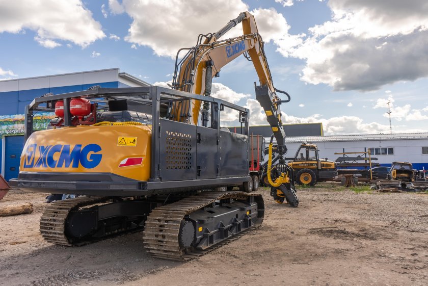 Харвестерной головкой ponsse h7hd