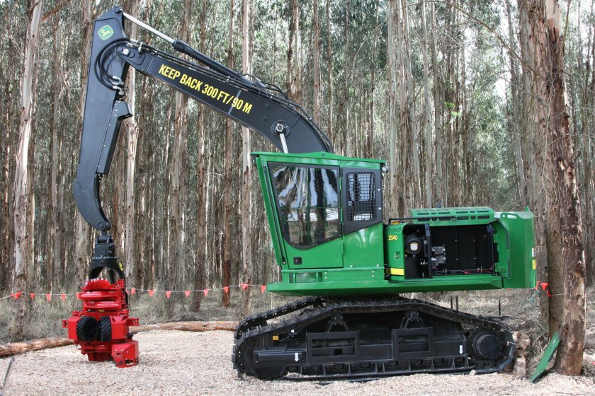 Харвестер John Deere 2154d