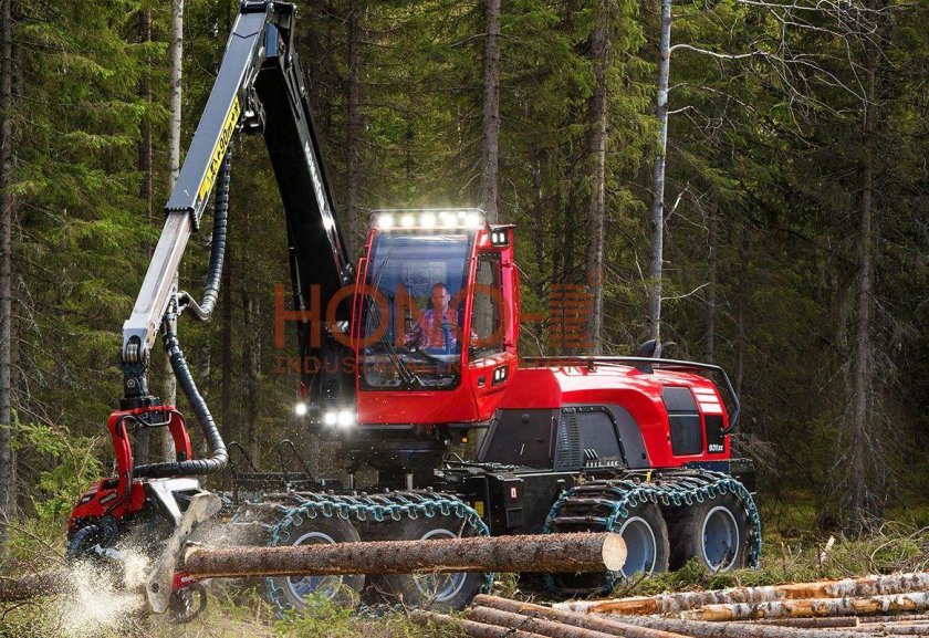 Лесозаготовительная техника харвестер