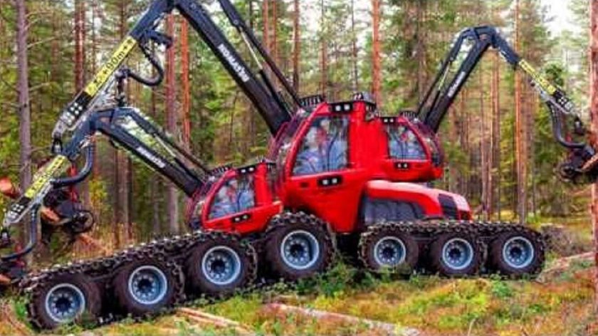 Харвестер John Deere