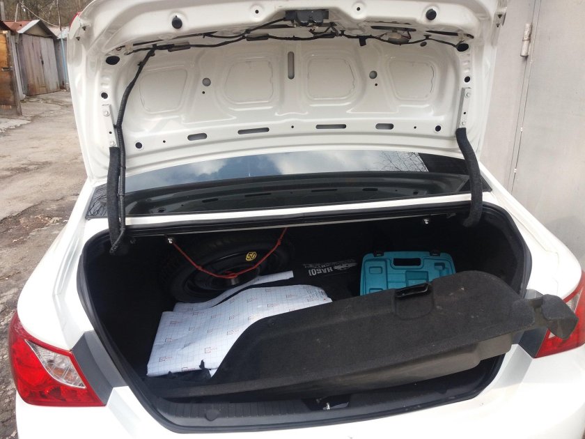 Hyundai Sonata багажник