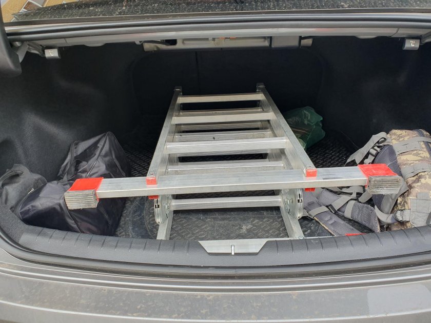 Соната 2008 габариты багажника