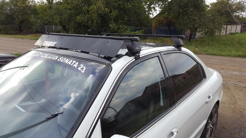 Багажник на крышу Хендай Соната ТАГАЗ