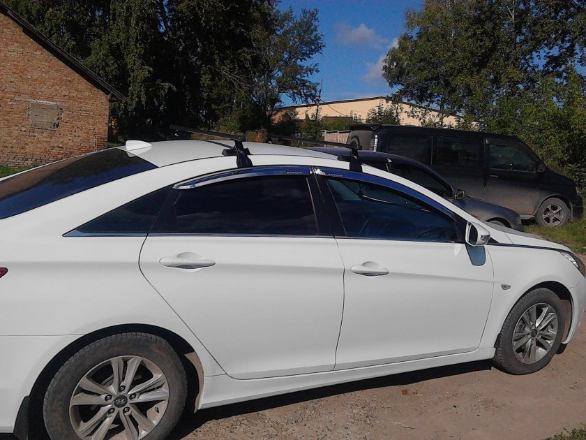 Багажник на крышу Хендай Соната 7