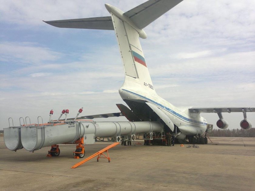 Грузовой самолет ил-76