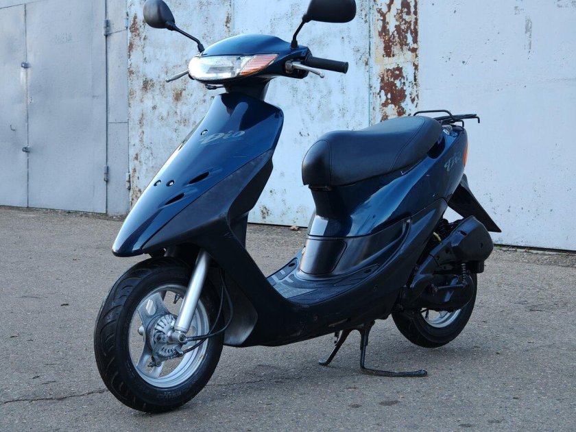 Мопед хонда дио чёрная