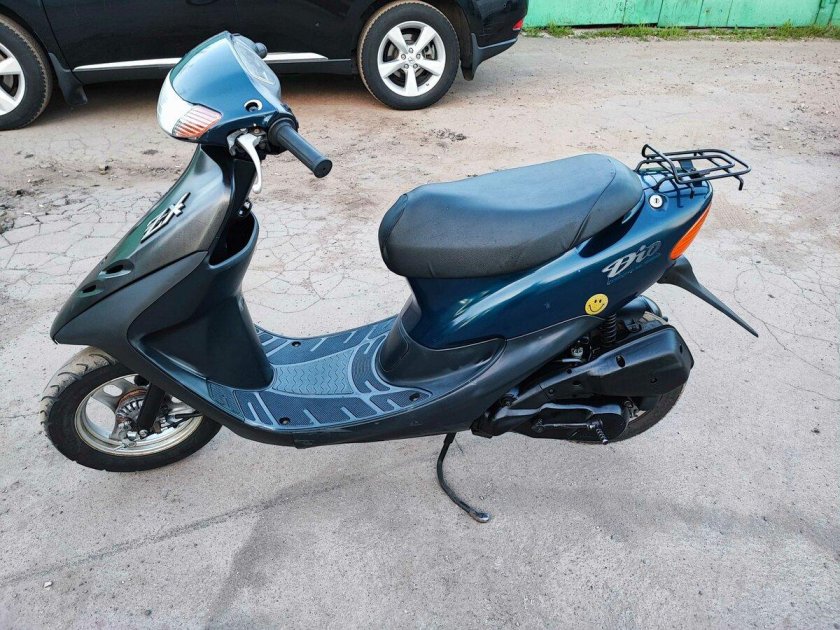 Хонда дио зеленая