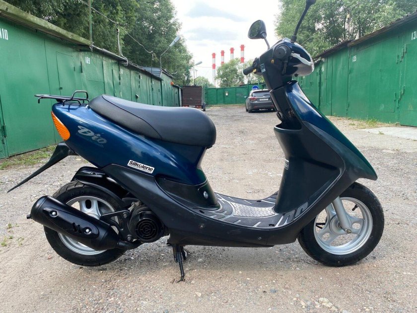 Honda Dio голубая