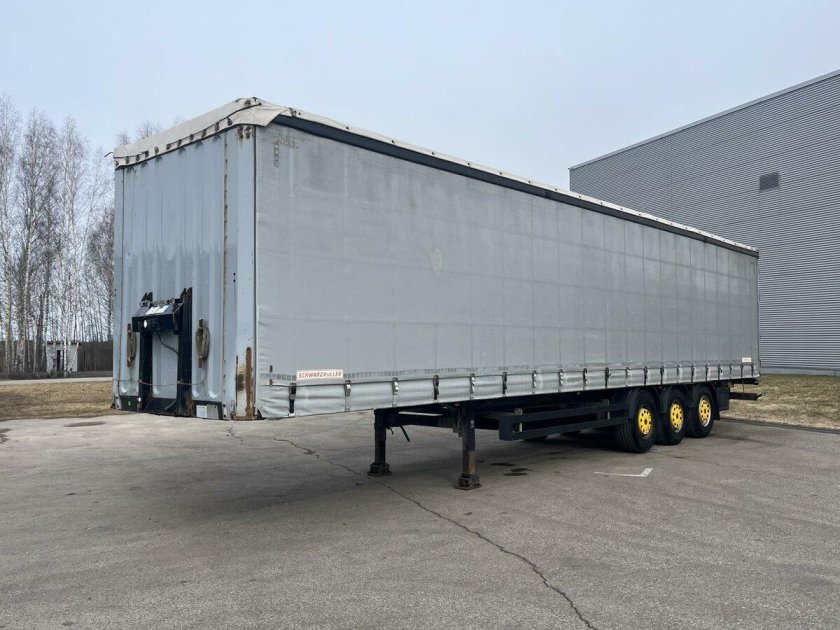 Тентованный полуприцеп