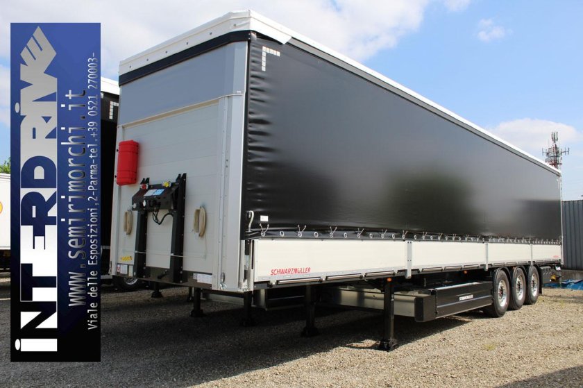 Шторный полуприцеп Шварцмюллер