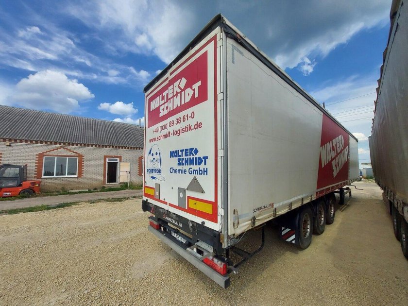 Тентованный полуприцеп