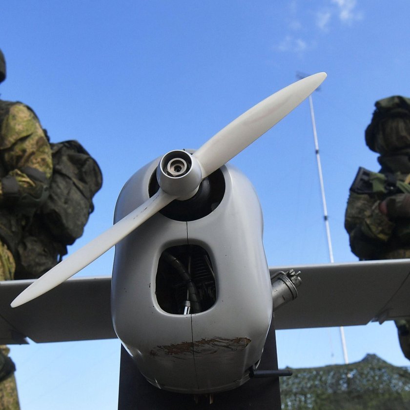 У БПЛА есть фонарь