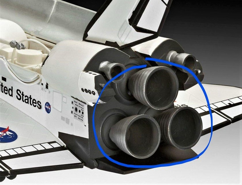 Space Shuttle двигатели