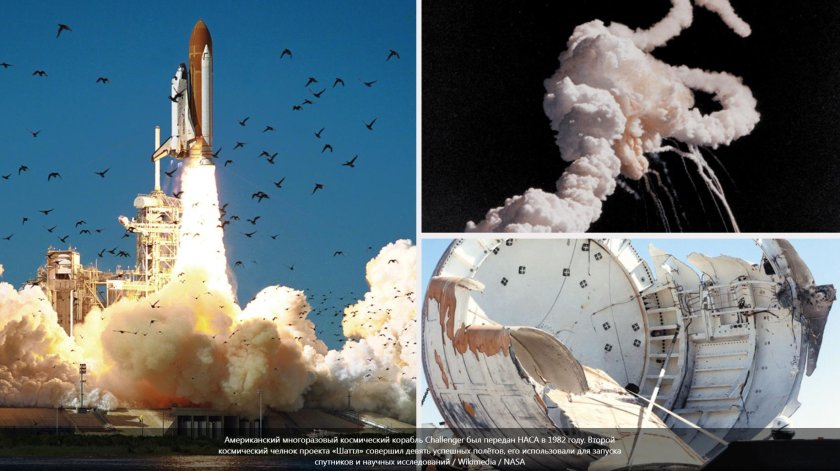 Шаттл Челленджер 1986