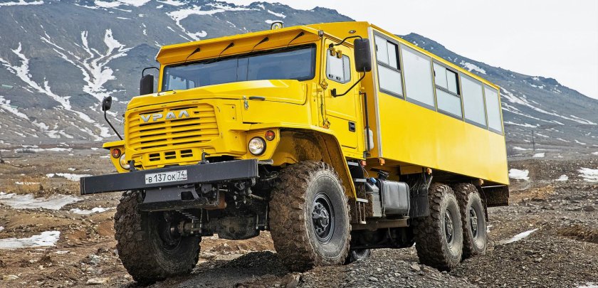 Урал арктика вахтовый автобус