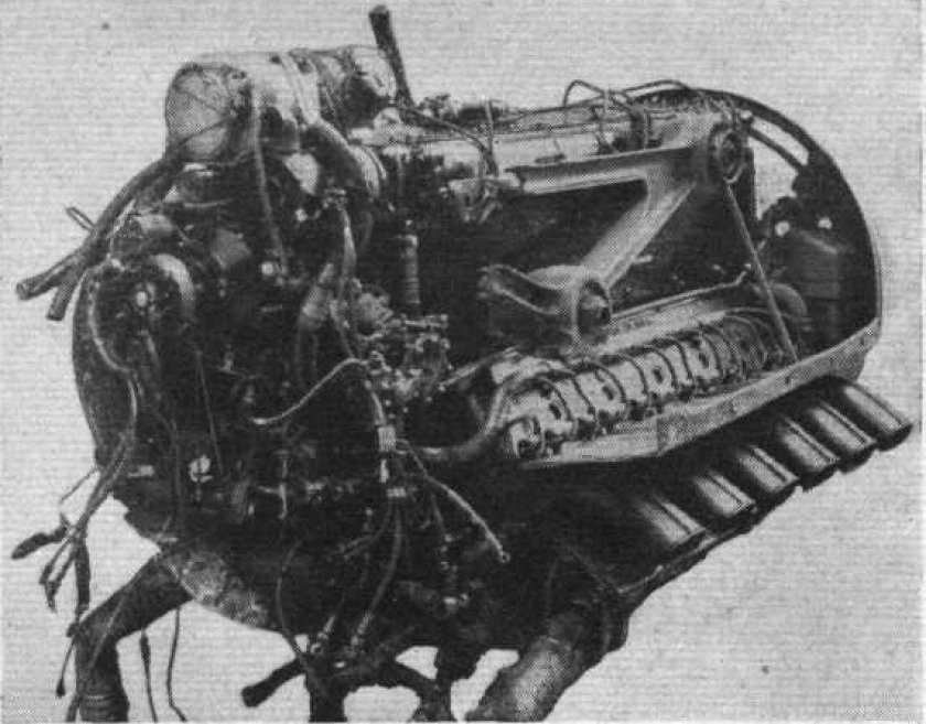 Авиационный двигатель м-601е