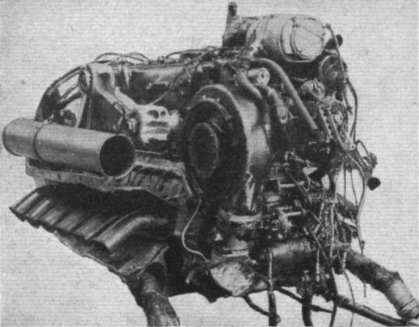 Авиационный дизельный двигатель м-40