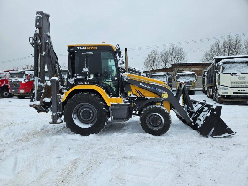 Экскаватор погрузчик cukurova 888