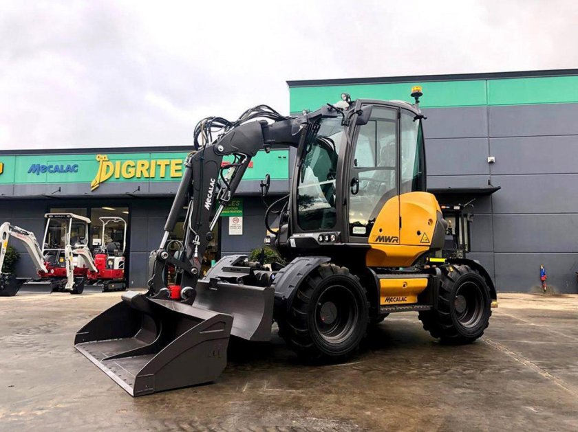 Экскаваторы Mecalac 9mwr