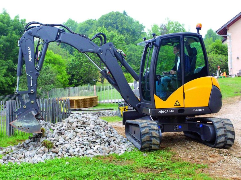 Экскаваторы Mecalac 9mwr