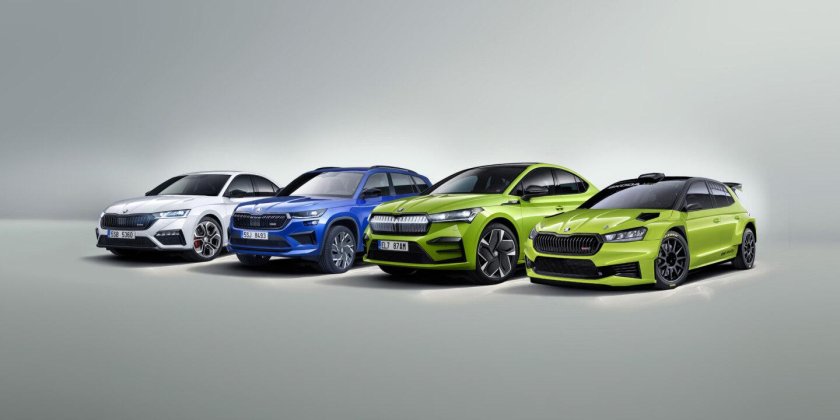 Шкода спортивная модель