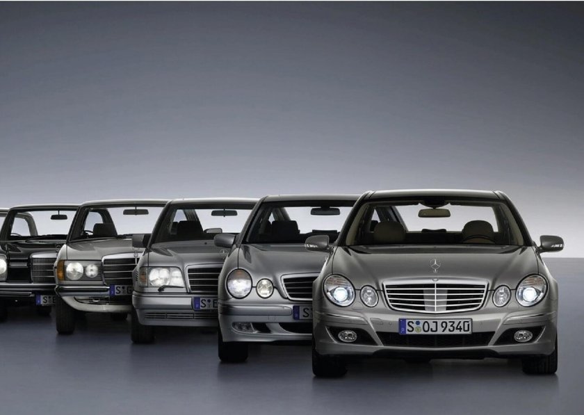 Мерседес е класс поколения