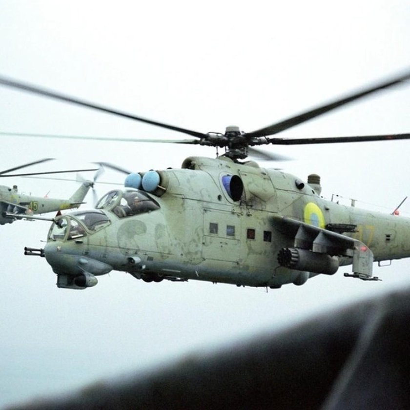 Вертолёт крокодил ми 24