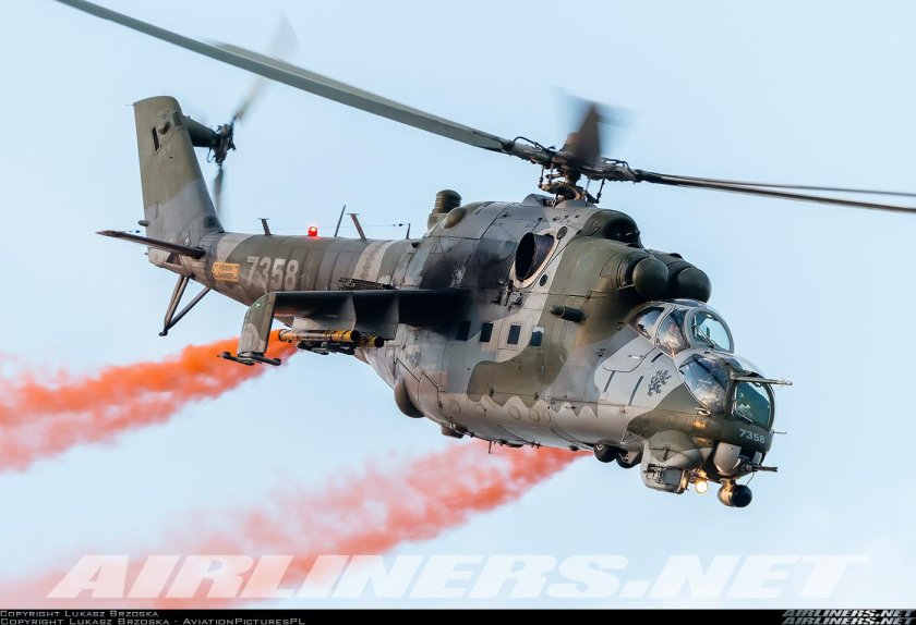 Ми-25 вертолет