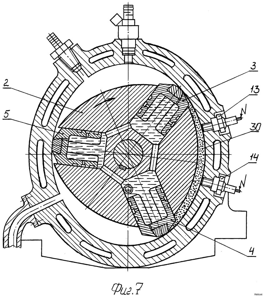 Роторно-поршневой двигатель Ванкеля